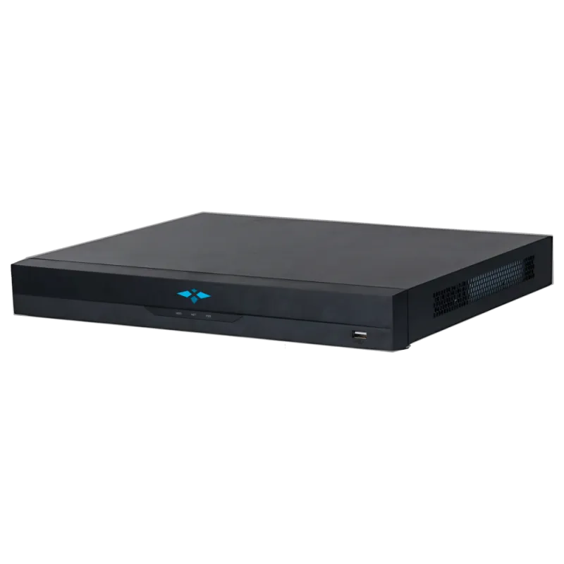 X-Security NVR - Resolución máxima 16 Megapixel - 32 CH / 16 puertos PoE af/at - Compresión H.265 / H.264 | 2 HDD - S...