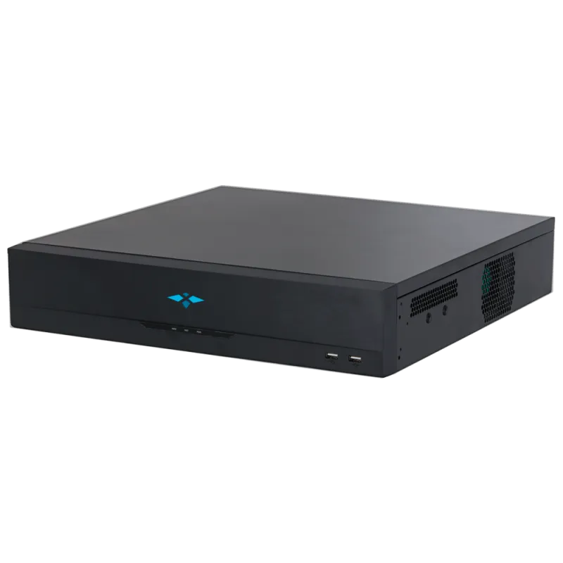 X-Security NVR - Resolución máxima 16 Megapixel - 32 CH / 16 puertos PoE af/at - Compresión H.265 / H.264 | 8 HDD - S...