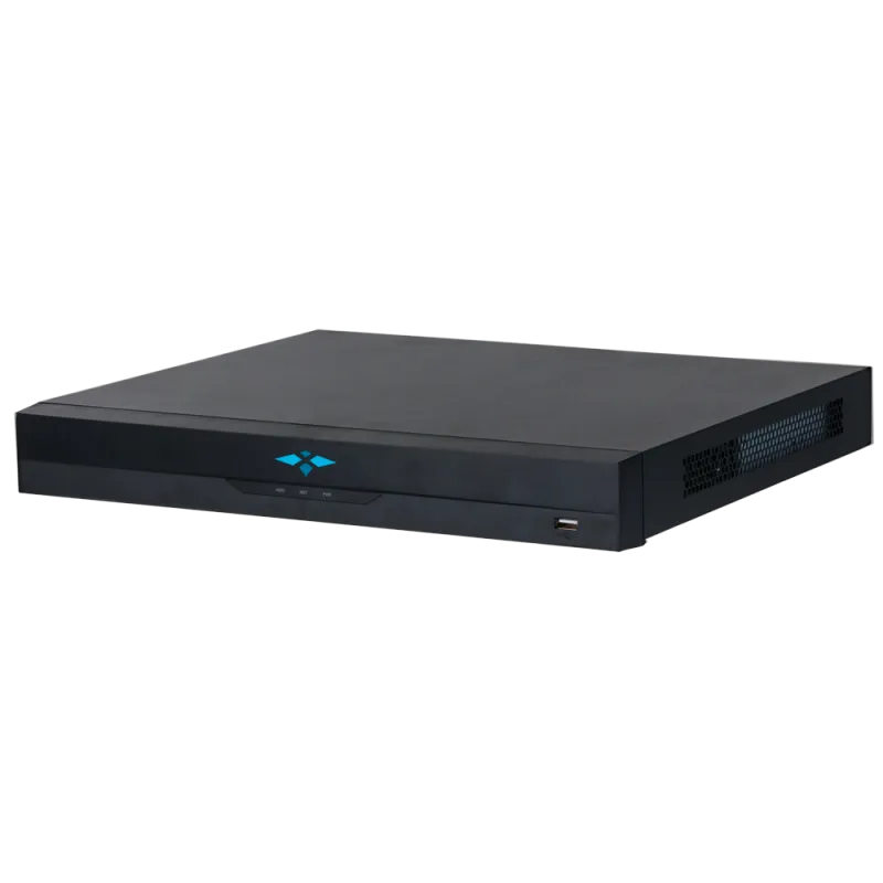 X-Security NVR - Resolución máxima 32 Megapixel - 32 CH / 16 puertos PoE af/at - Compresión H.265 / H.264 | 2 HDD - S...