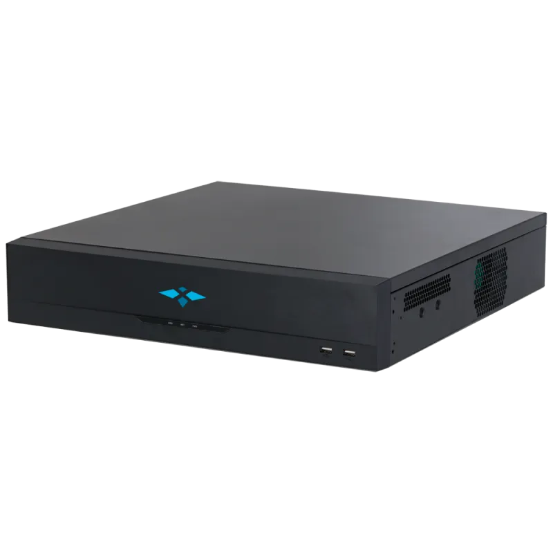 X-Security NVR - Resolución máxima 32 Megapixel - 64 CH / 16 puertos PoE af/at - Compresión H.265 / H.264 | 8 HDD - S...