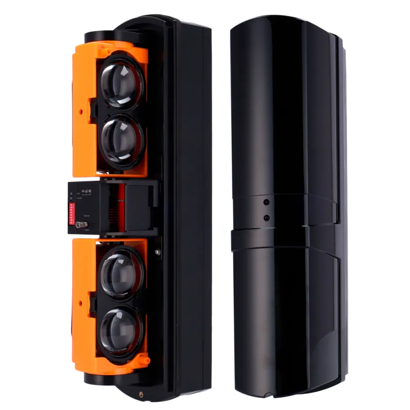 Detector de barrera por infrarrojos - Compatible con Transmitter o DoorProtect Ajax - Inalámbrico | 4 haces | Función...