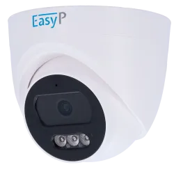 Cámara Turret IP EASY-P - Resolución 2 MP - Lente 2.8 mm | IR 25m - Compatibilidad total con Uniview y Hikvision - So...