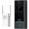 Doorbell WiFi a bateria Imou 5 Megapixel 2K - Batería 6200 mAh - Lente 2.0 mm / IR 5m - Detección de humanos por PIR ...