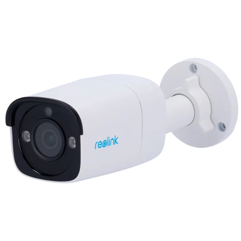 Reolink Camara IP PoE P320 - 5MP (2880 x 1616) - IR 30 m / PoE - Deteccion de Personas / Vehículos - Audio Bidireccio...