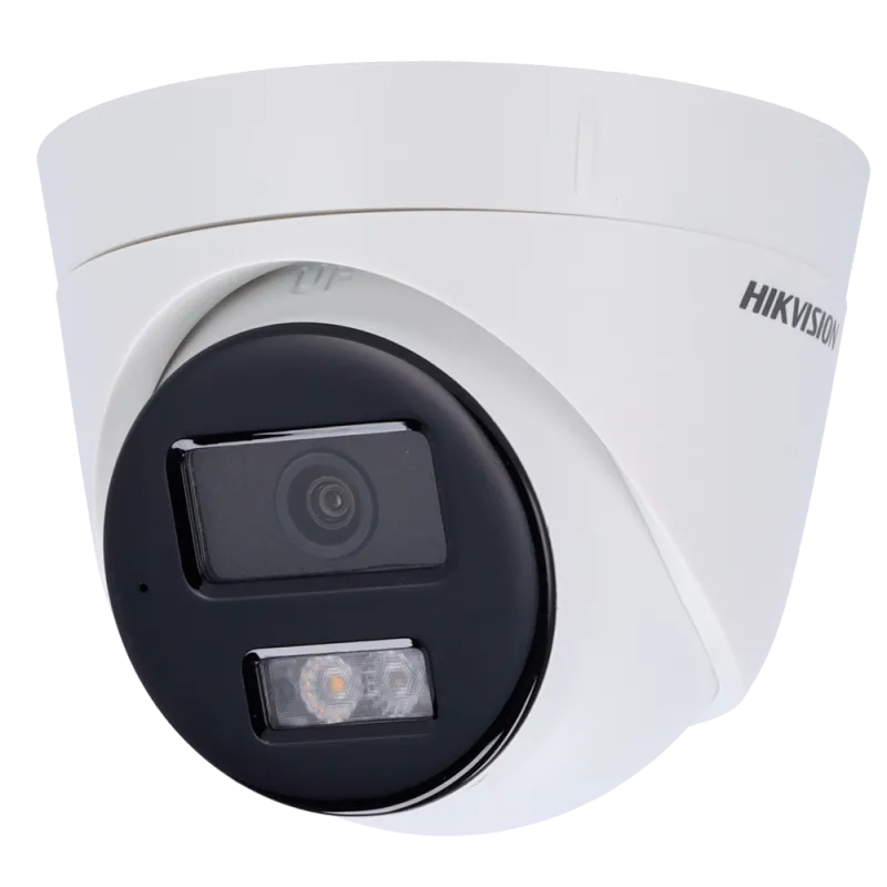 Cámara Turret IP Hikvision gama Value - Resolución 4 MP - Lente 2.8 mm - Luz híbrida 30 m - Detección de movimiento 2...
