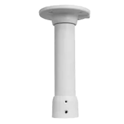 Soporte techo - Altura 239 mm - Apto para uso en exterior - Color blanco - Fabricado en aluminio