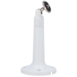 Soporte - Rosca estándar - Apto para uso en exterior y interior - 188mm (alto) - Pasador de cables - Color blanco