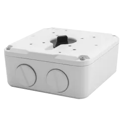 Caja de conexiones - Para cámaras Bullet - Apto para uso exterior - Instalación en techo o en pared - Color blanco - ...
