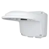 Soporte de pared - Caja de conexiones - Apto para uso en exterior - Color blanco - Compatible con Uniview - Pasador d...