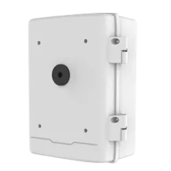 Caja de conexiones - Para domos motorizadas - Apto para uso en exterior - Color blanco - Pasador de cables