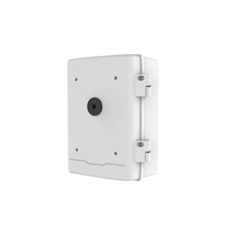Caja de conexiones - Para domos motorizadas - Apto para uso en exterior - Color blanco - Pasador de cables