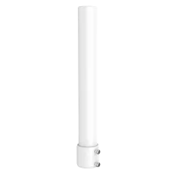 Soporte techo para domos motorizadas - Altura 223 mm - Apto para uso en exterior - Color blanco - Fabricado en aluminio