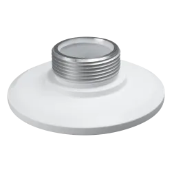 Adaptador para cámaras domo - Fabricado en aluminio - 44 (Al) x 149 (Ø) mm - Pasador de cables