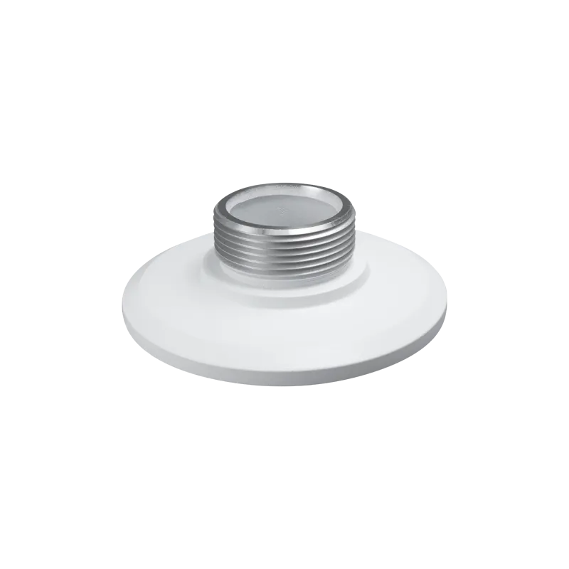 Adaptador para cámaras domo - Fabricado en aluminio - 44 (Al) x 149 (Ø) mm - Pasador de cables
