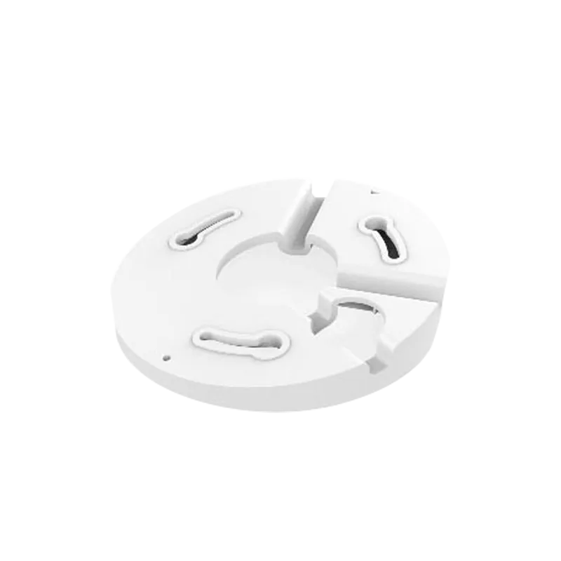 Soporte de techo inclinado - Para cámaras domo - Apto para uso interior - Color blanco - Plástico