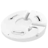 Soporte de techo inclinado - Para cámaras domo - Apto para uso interior - Color blanco - Plástico