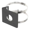 Soporte para mástiles - Para cámaras bullet - Apto para uso exterior - Rango diámetro 55~127 mm - Pasador de cables -...