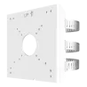 Soporte para mástiles - Para cámaras bullet - Apto para uso exterior - Rango diámetro 67~127 mm - Color blanco - Pasa...