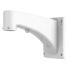 Soporte de pared - Para domos motorizados - Apto para uso en exterior - Color blanco - Pasador de cables