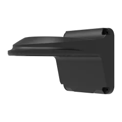 Soporte de pared - Para cámaras domo - Apto para uso en exterior - Color negro - Pasador de cables