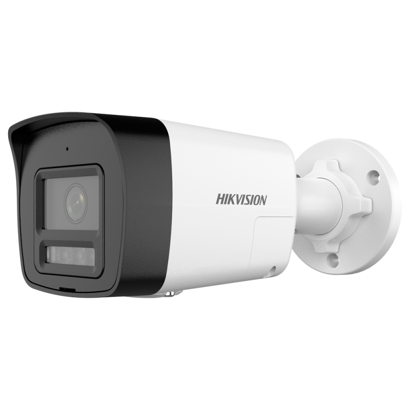 Cámara Bullet IP Hikvision gama Value - Resolución 4 MP - Lente 2.8 mm - Luz híbrida 30 m | Sirena y flash disuasorio...