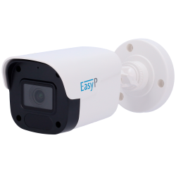 Cámara Bullet IP AI EASY-P - 2MP | Lente 2.8 mm - IR 25 m | Mic - Compatibilidad total con Uniview y Hikvision - Sopo...