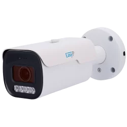 Cámara Bullet IP AI EASY-P - 4MP | Lente Motorizada 2.7~13.5 mm - IR 40 m | Mic - Compatibilidad total con Uniview y ...