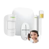 Kit de alarma profesional - Certificado Grado 2 - Comunicación Ethernet y GPRS - Inalámbrico 868 MHz Jeweller - Tarje...