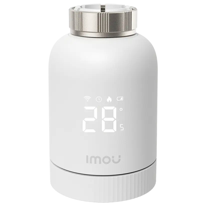 Imou Termostato de radiador inteligente - Gestiona desde la App - Zigbee 3.0 - HUB requerido - Bajo consumo - Apta pa...