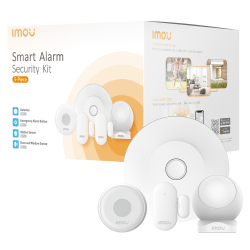 Imou kit de alarma domótico Inalámbrico - Concentrador de Alarma domótica - Zigbee 3.0 / WiFi 2.4 GHz - Gestiona desd...
