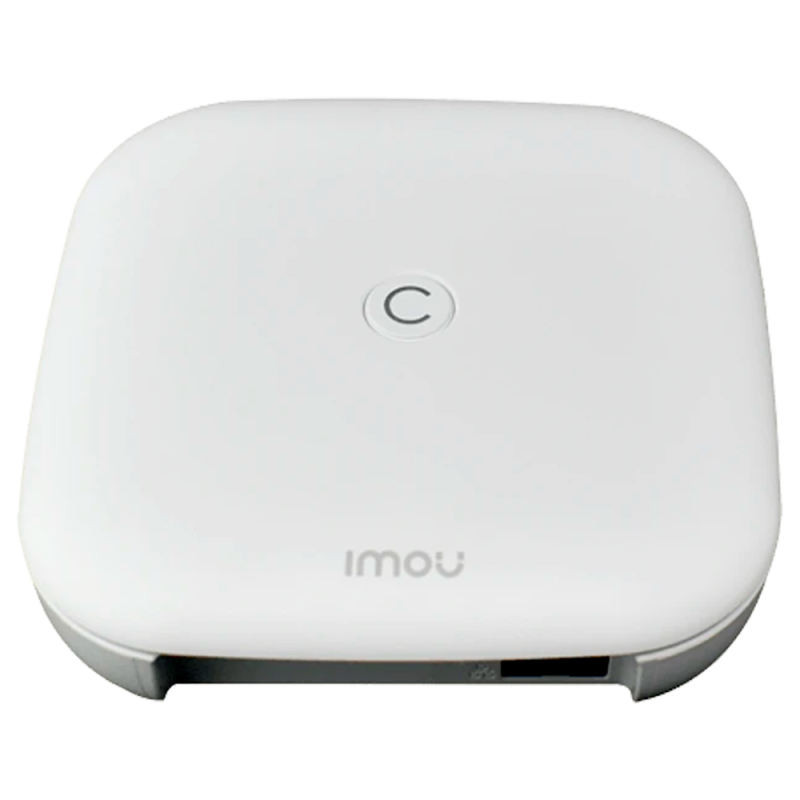 Imou Hub Gateway Inalambrico - Concentrador de Alarma domótica - Zigbee 3.0 - WiFi Dual / LAN - Hasta 32 DIspositivos...