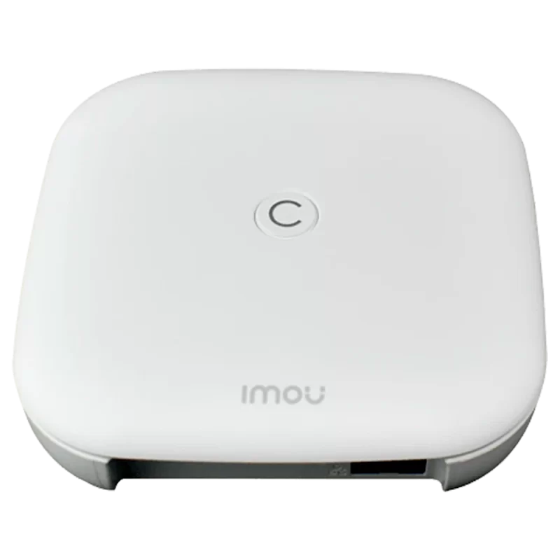 Imou Hub Gateway Inalambrico - Concentrador de Alarma domótica - Zigbee 3.0 - WiFi Dual / LAN - Hasta 32 DIspositivos...