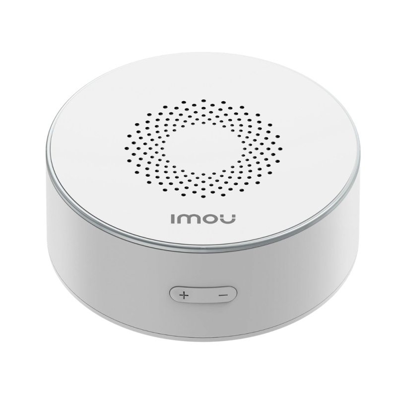 Imou Sirena Inalámbrica - Potencia de 85 dB - Zigbee 3.0 - Requiere HUB - Bajo consumo - Apta para interior