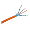 Uniview cable F/FTP categoría 6A - Conductor OFC,100% cobre - Diámetro 23 AWG-0,57mm - Certificado CPR Cca - Cubierta...