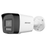 Cámara Bullet IP Hikvision gama Value - Resolución 4 Mpx (2560x1440) - Lente 4 mm - Luz híbrida 30 m | Sirena y flash...