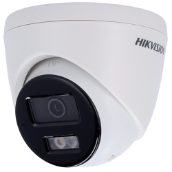 Cámara Turret IP Hikvision gama Value - Resolución 4 MP (2560x1440) - Lente 2.8 mm - Luz híbrida 30 m | Sirena y flas...