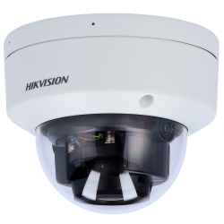 Cámara Domo IP Hikvision VALUE - Resolución 2 Megapíxel (1920x1080) - Lente motorizada 2.8~12 mm - Luz híbrida alcanc...