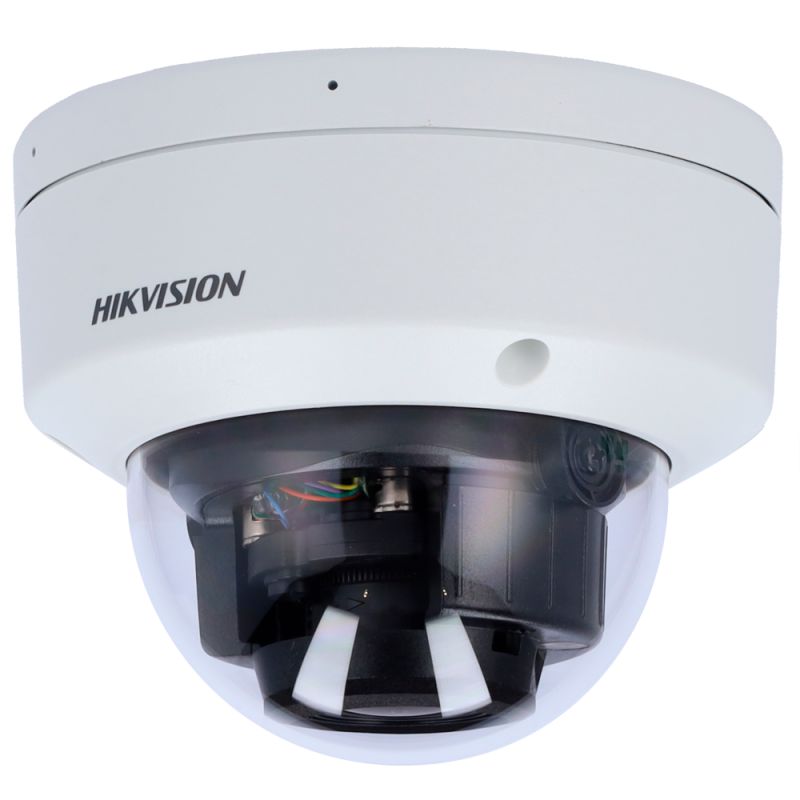 Cámara Domo IP Hikvision VALUE - Resolución 2 Megapíxel (1920x1080) - Lente motorizada 2.8~12 mm - Luz híbrida alcanc...