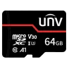 Tarjeta de memoria Uniview - microSD | Capacidad 64 GB - Clase 10 | Velocidad escritura 70 MB/s - Hasta 3.000 ciclos...