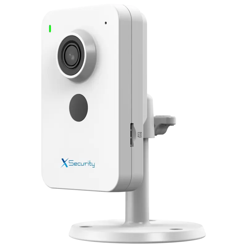 Cámara Cubo IP X-Security - 4 Megapixel (2560x1440) - Lente 2.8 mm | Detección de humano y vehículo - IR LED 30m | M...