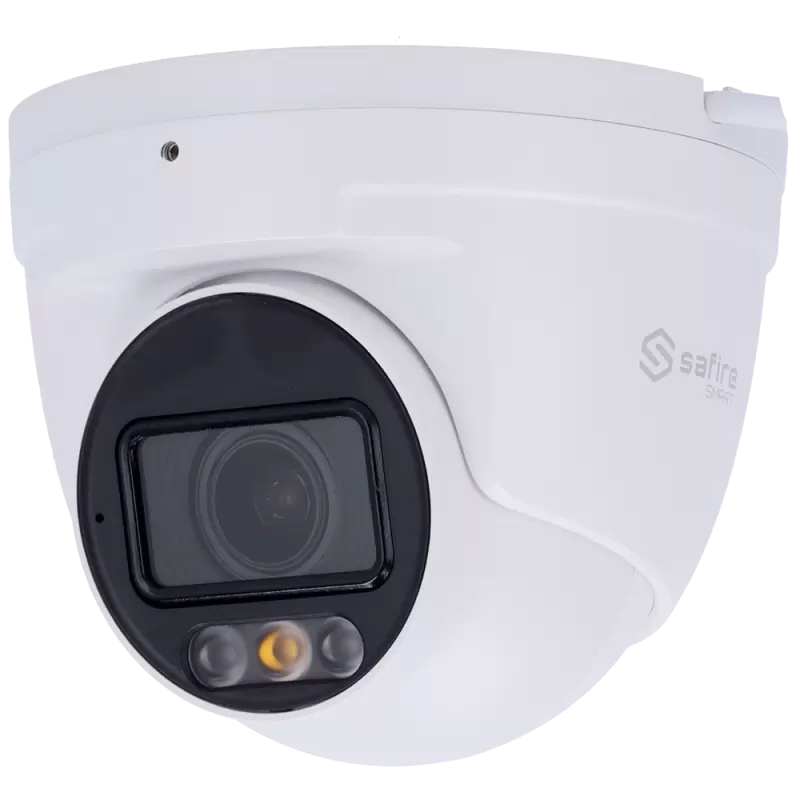 Safire Smart - Cámara Turret IP gama E1 AI - Resolución 8 Megapíxel (3840×2160) - Lente Motorizada 2.8~12mm | IR 50m ...