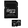 Tarjeta de memoria con adaptador Uniview - microSD | Capacidad 64 GB - Clase 10 | Velocidad escritura 35 MB/s - Hasta...
