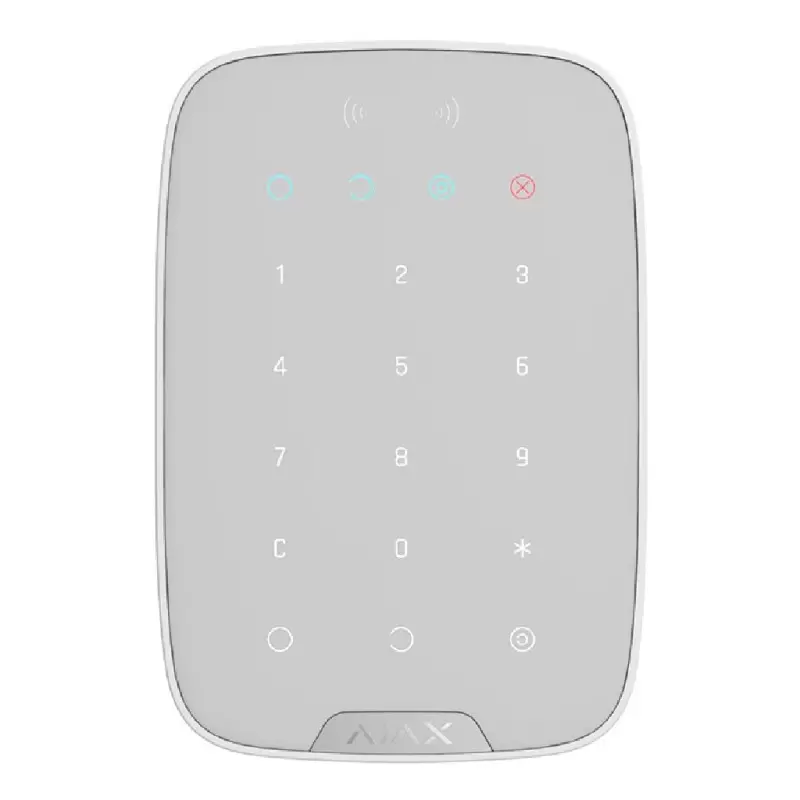 Ajax KeyPad Plus kabellose Touch-Tastatur