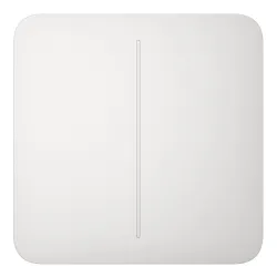 Ajax LightSwitch SoloButton 2 gang Dual Push Button