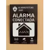 Cartel adhesivo alarma conectada AlarmSystems A6