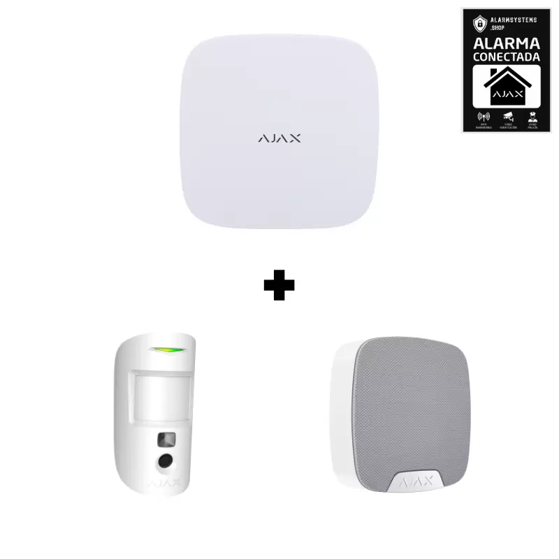 Anti-squatting alarm with no monthly fees