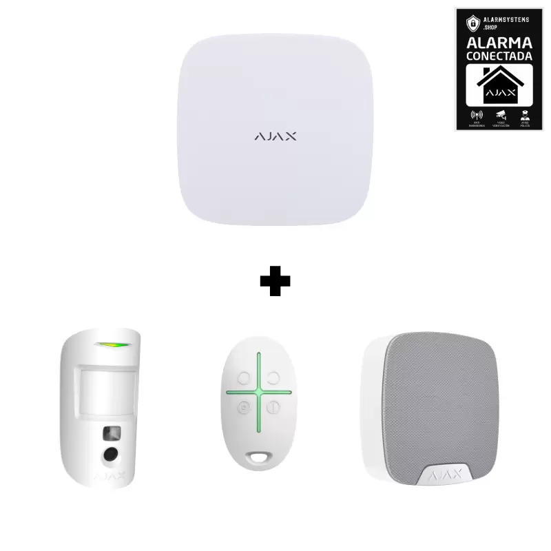 Basic ajax alarm kit with no monthly fees