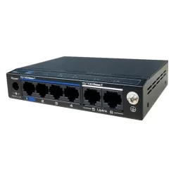 PoE+ switch 4 ports 10/100 + 2 Uplink 10/100 120W